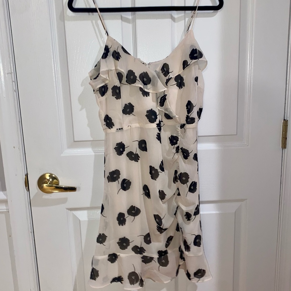White Floral Dress